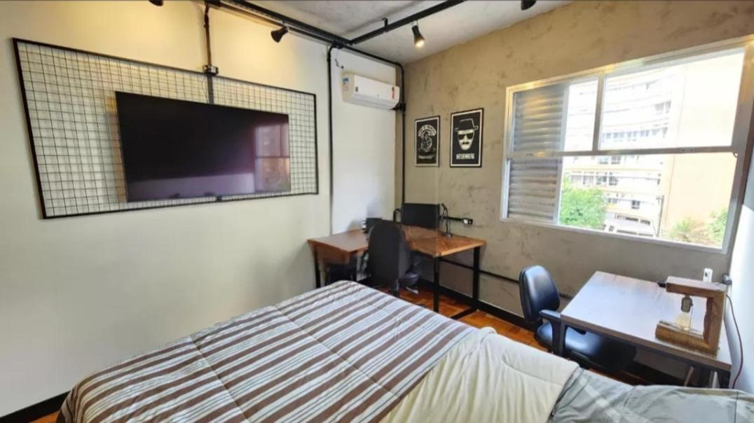 Apartamento Na Quadra Da Praia Сантус Екстер'єр фото